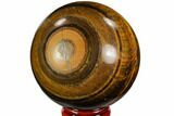 Polished Tiger's Eye Sphere #110001-1